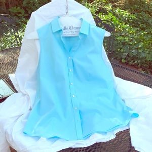 Ladies sleeveless blouse from Talbots.